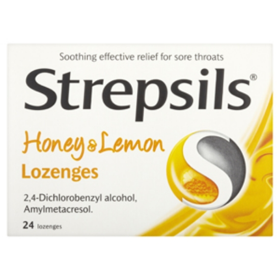 Picture of STREPSILS Honey & Lemon 24 x12